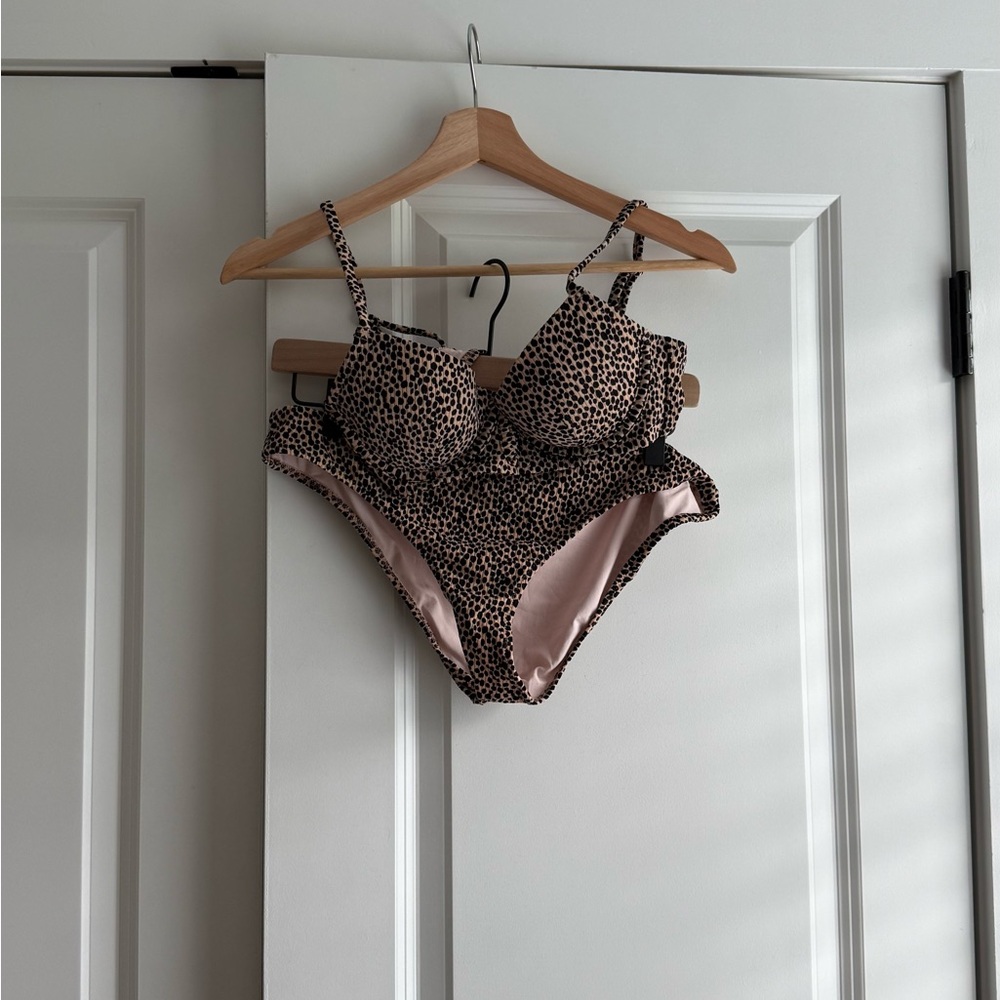 Shade & Shore Animal Print Bikini